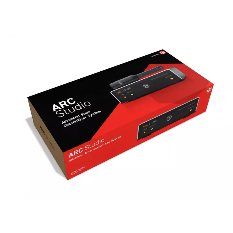 ik multimedia ARC Studio IP-ARC-STUDIO-IN tuvlauka studijas monitora skaļruņi 50W, 50 Ω izeja, 24 bitu/96 kHz, melni, 465 g
