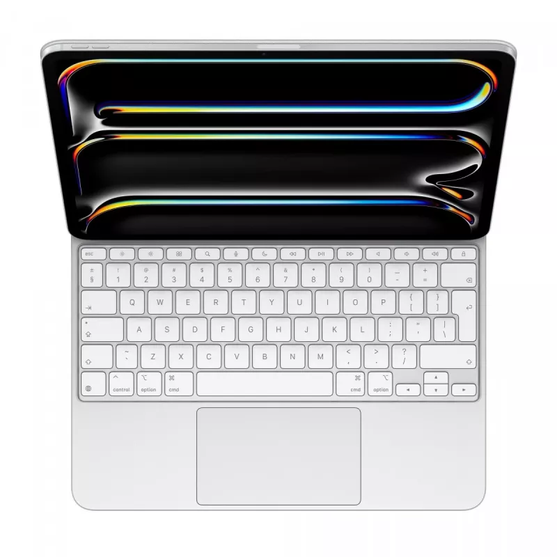 Apple Magic tastatūra iPad Pro 13 collu M4 bezvadu QWERTY balta