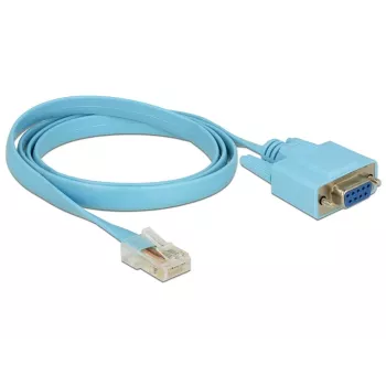 Sērijas kabelis DeLOCK 63341 zils 1 m DB-9