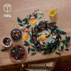 konstruēšanas rotaļlieta LEGO 10340 Icons Ziemassvētku vainags