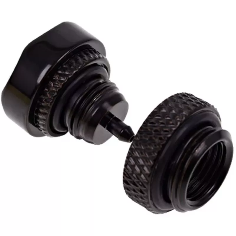 Alphacool Eiszapfen spiediena samazināšanas vārsts G1/4 - dziļi melns (17361)