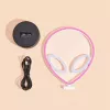 Galda lampa MANTA SNL86PK Style Neon Lights UFO Pink – dekoratīva neona stila rozā lampa