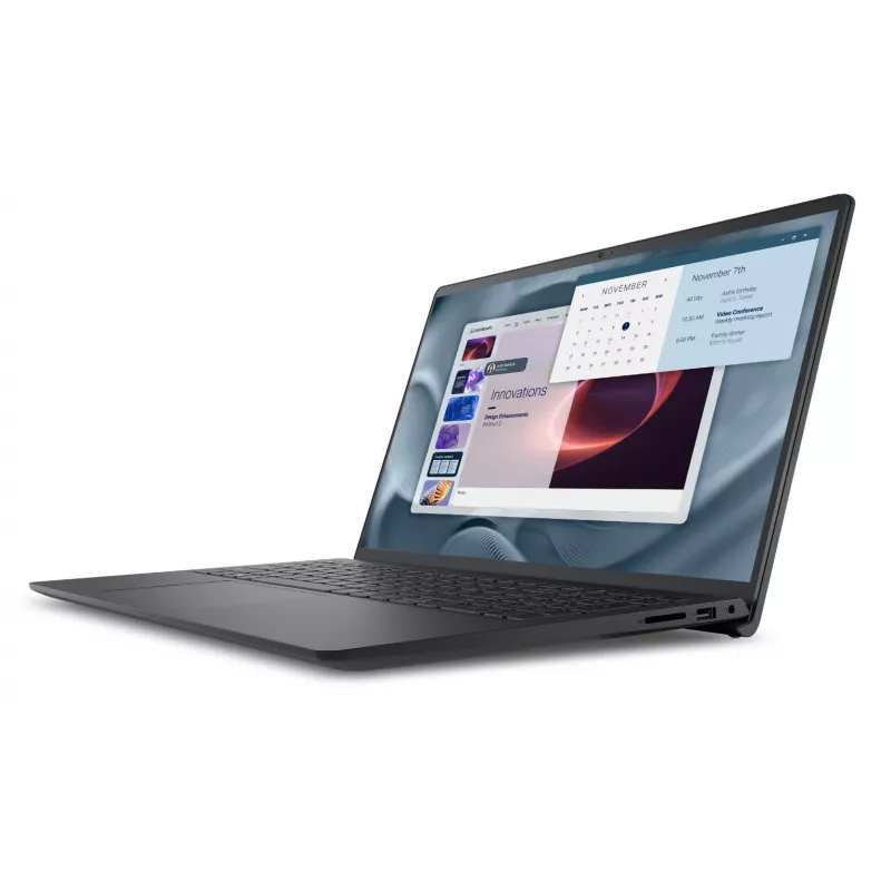 Dell Pro Essential 15 AG FHD klēpjdators, Intel i7-1355U, 16GB RAM, 1TB SSD, Intel UHD, Windows 11, pirkstu nospiedumu lasītājs, angļu tastatūra, melns, 3Y ProSupport NBD uz vietas