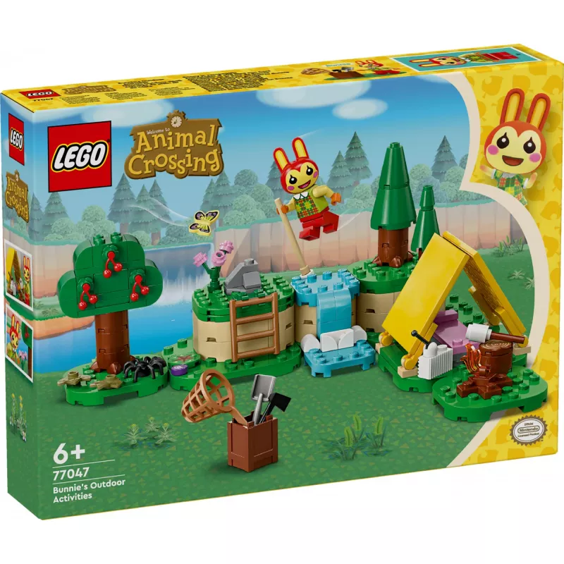 LEGO Animal Crossing konstrukciju rotaļlietu komplekts 77047 Mimmi jautrības brīvdabā