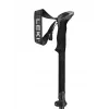 Trekking nūjas Leki Sherpa FX regulējamas 120–140 cm, melnas