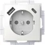 BUSCH JAEGER SCHUKO kontaktligzda USB-A+C 20 EUCB2USBAC-914 (2CKA002011A6298)
