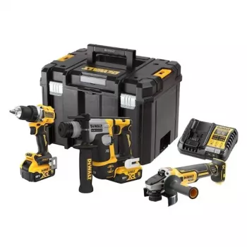 Elektroskrūvgriezis/triecienskrūvgriezis DeWALT DCK355P2T-QW 18V 2x5Ah