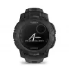 Smartwatch GARMIN Instinct 3 45mm Solar Tactical Edition Melns — 45mm, saules uzlāde, GPS, sirdsdarbības monitors