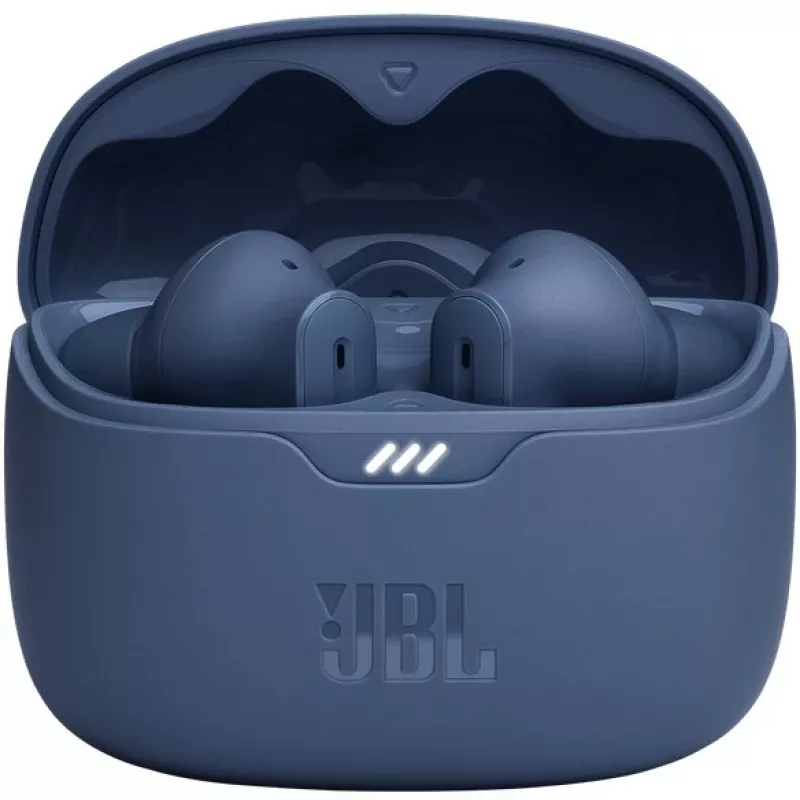 JBL Tune Beam austiņas True Wireless Stereo (TWS) Ievietojamās zvaniem/mūzikai USB Type-C Bluetooth Zilas
