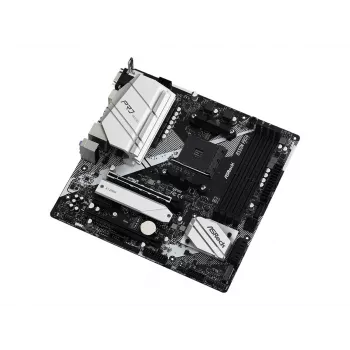 ASRock B550M Pro4 AM4 Micro-ATX galvenes plate