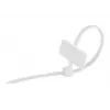 Kabeļu saites ar marķēšanas laukumu (šķērsvirzienā) - garums 100 mm - platums 2.5 mm