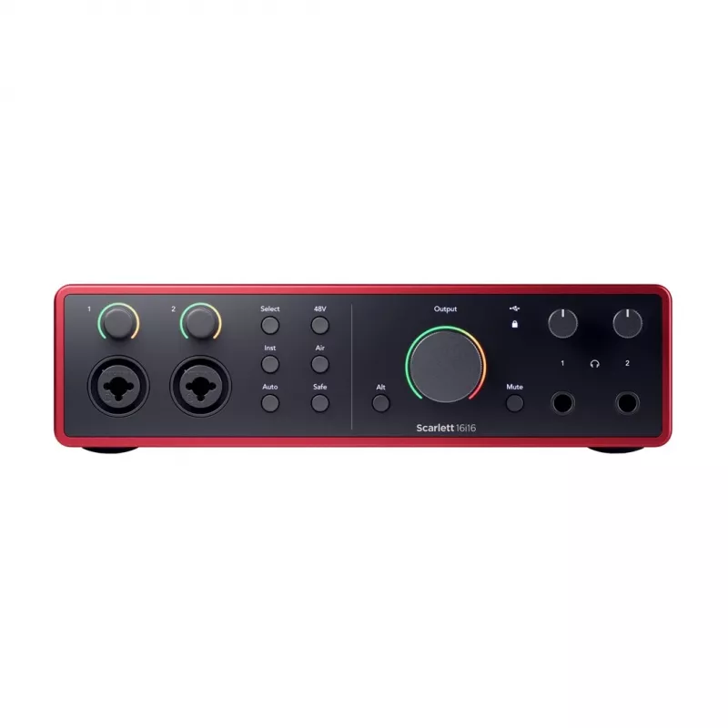 Focusrite Scarlett 16/16 4. paaudze - audio saskarne