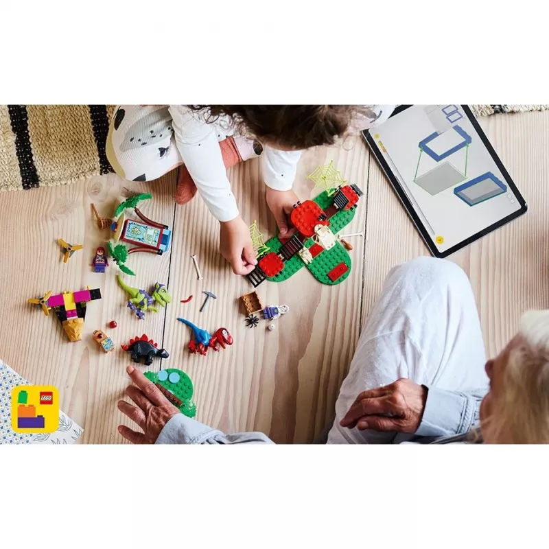 LEGO MARVEL 11200 Spideja un Gobija raptoru cīņa koka mājas štābā