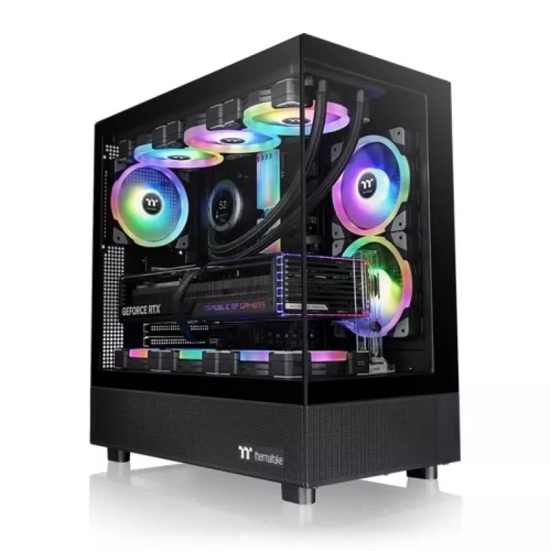 PC Case Thermaltake View 270 TG Midi Tower Melns