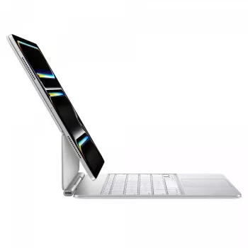 Apple Magic tastatūra iPad Pro 13 collu M4 bezvadu QWERTY balta