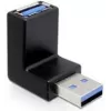 USB 3.0 V/S savienotājs DELOCK 65340 melns