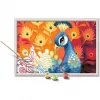 Gleznošanas komplekts Ravensburger CreArt Proud Peacock — gleznošanas komplekts