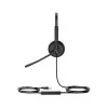 Yealink UH34 SE Lite Dual Teams austiņas ar vadu, galvas lentes tipa, birojam/zvanu centram, USB Type-C, melnas