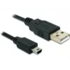 USB kabelis DeLOCK USB 2.0-A / USB mini-B 5pin 0.70m