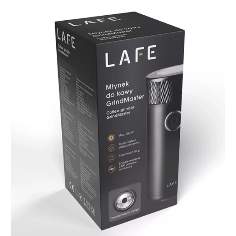 Kafijas dzirnaviņas GrindMaster LAFMKA47668 LAFE