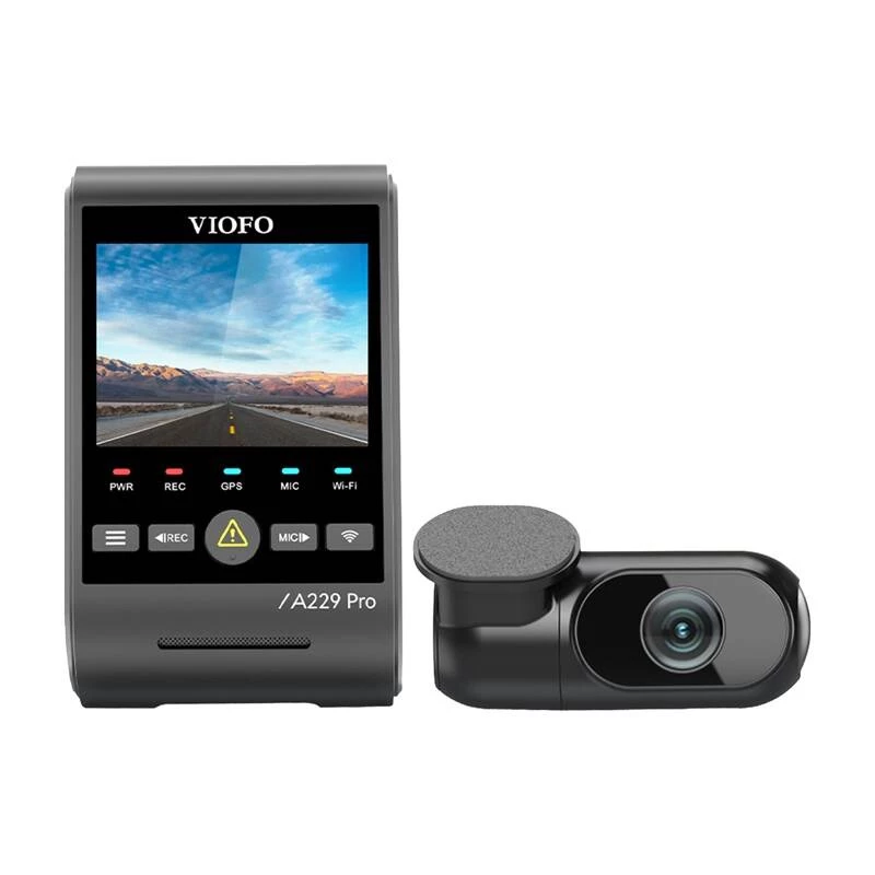 Video reģistrators VIOFO A229 Pro 2CH-G GPS