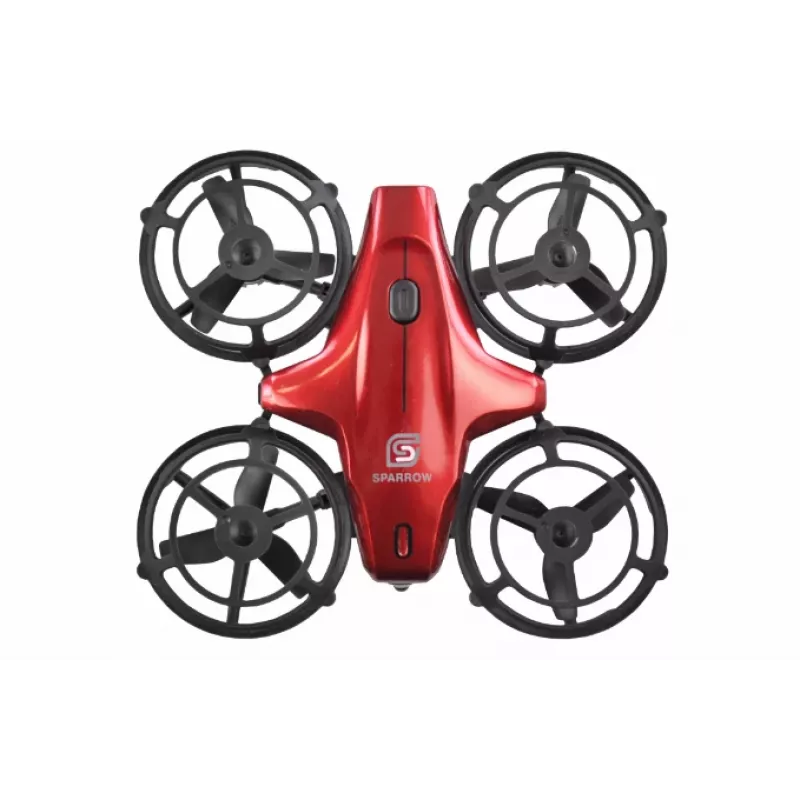 Amewi 25324 Mini-drone 300 mAh melns/sarkans