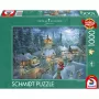 Puzle schmidt spiele Thomas Kinkade Studios “Santa's Silent Night” 1000 gabali
