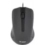 USB vadu pele, 3 pogas, gumijota virsma, 1000 DPI