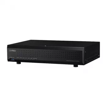Tīkla video ierakstītājs i-PRO WJ-NU301KG — 16 kanālu NVR ar iebūvētu PoE+ slēdzi, 3840×2160 maks., SATA HDD līdz 40 TB