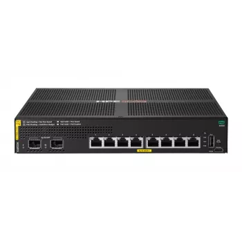HPE Aruba Networking CX 6000 8p 10M/100M/1G Class4 PoE 2p SFP 1G 67W slēdzis