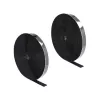 DeLOCK izturīga āķa-cilpas lente pašlīmējoša 25 m x 25 mm melna