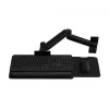 Tastatūras skava Ergotron LX Pro sienas tastatūras svira melna Alumīnijs