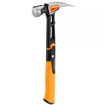 Fiskars 1020214 āmurs galdnieka āmurs melns, metālisks, oranžs