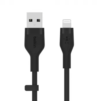 Lightning kabelis Belkin CAA008BT1MBK 1m Melns USB A uz Lightning