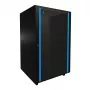 Brīvi stāvošs statīvs Extralink Rackmontējams skapis 27U 800x800 melns 600 kg ietilpība