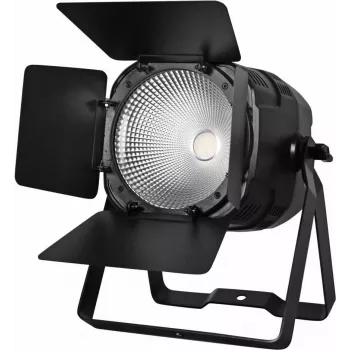 LED teātra gaismeklis EUROLITE COB 100 RGB+WW modelis 41602018 — COB RGB ar silti baltu