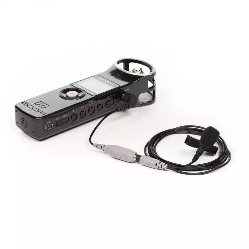 Lavalier mikrofonu RØDE smartLav+ — vadu, daudzvirzienu, 3,5 mm, 20–20 000 Hz, -35 dB jutība, 2 gab., pārnēsāšanas maciņš
