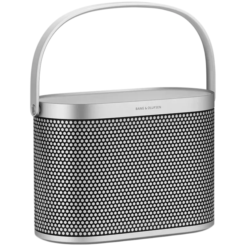 Beosound A5 skaļrunis Spaced Alu (pārvalks Spaced Alu / rokturis Natural Alu)