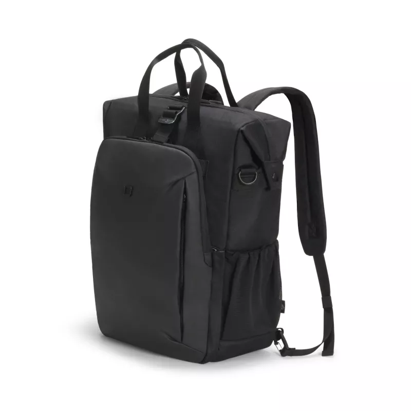 Mugursoma DICOTA Dual GO 39,6 cm (15,6 collas) Melna Pārnēsāšanas rokturis Plecu siksna