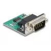 DeLOCK 90781 seriālais pārveidotājs, retranslators, izolators USB 2.0 RS-232 melns zaļš