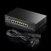 Nepārvaldāms slēdzis Cudy GS1008PS2 Gigabit Ethernet 8 Porti PoE