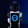 Numskull Games PS5 iedvesmots spēļu skapis, diskešu turētājs spēlēm, PlayStation 5, pelēks, vadu, 1 gab.