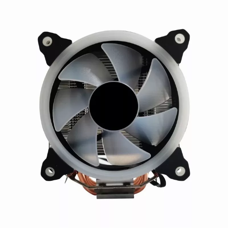 Gaisa dzesētājs Gembird CPU-HURACAN-ARGB-X130 12 cm melns balts