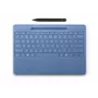 Klaviatūra Microsoft Surface 8YU-00027 — QWERTZ vācu izkārtojums, Bluetooth, skārienpaliktnis, zila
