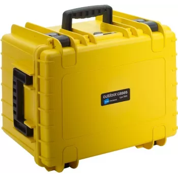 Cietais futlāris DJI Mavic 4 Pro, b&w international PP.221 dzeltens – aizsargājošs transportēšanas futlāris