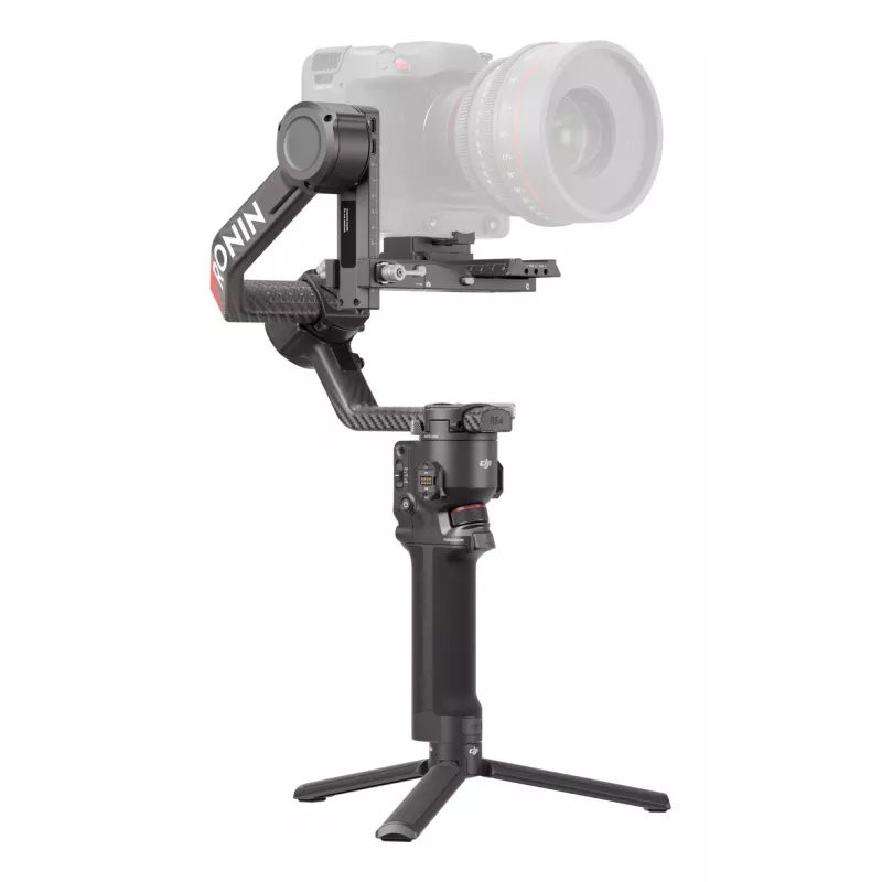 Rokas kameras stabilizators DJI RS 4 Pro Combo Melns Oglekļa šķiedra 13h akumulators