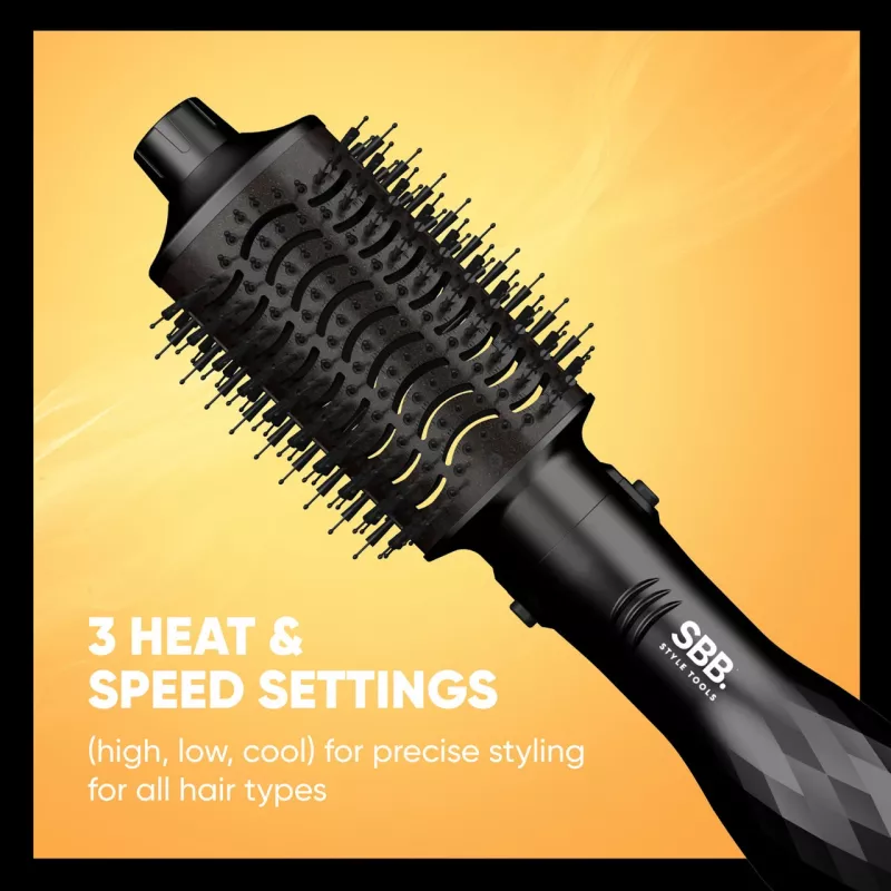 Matu veidotājs SBB 5-in-1 Blowdry and Style SBDR-2850-EU — daudzfunkcionāls žāvētājs un veidošanas rīks