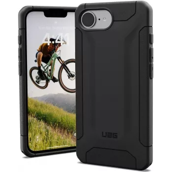 Urban Armor Gear UAG iPhone 16e Scout Bulk Melns (114508B14040) izturīgs maciņš