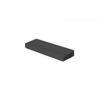 Fujitsu FPCPR401BP klēpjdatora dokstacija / portu replikators, vadu, Thunderbolt 4, melna