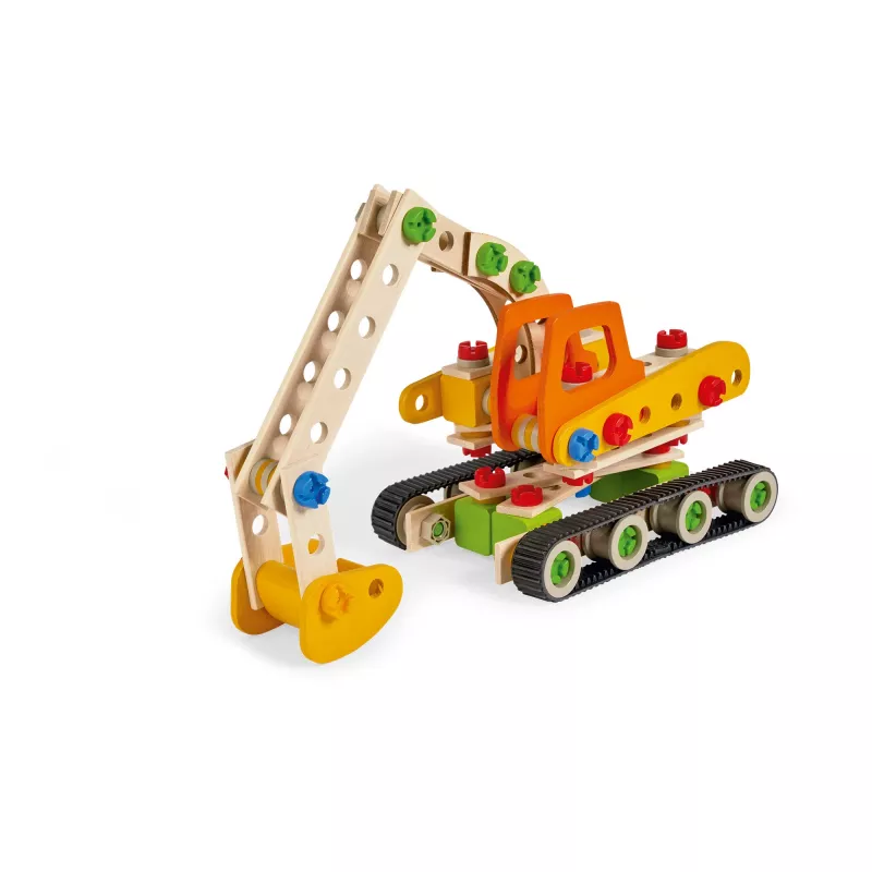 Constructor kāpurķēdes ekskavators, konstruēšanas rotaļlieta 170 detaļas